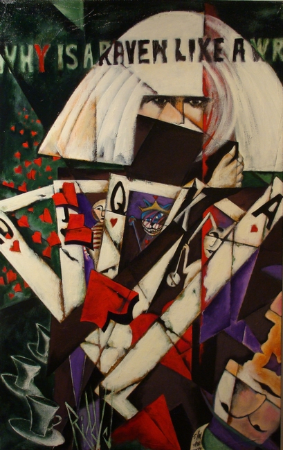 Lady Gaga Poker Face, Steven Paul Riddle, Marion Royael Gallery